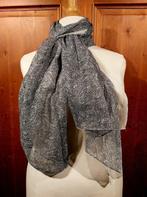 mooie sjaal zwart grijs paisley, Kleding | Dames, Mutsen, Sjaals en Handschoenen, Ophalen of Verzenden, Sjaal