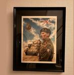 Prent Veldmaarschalk Montgomery, Ophalen of Verzenden, Landmacht, Nederland, Foto of Poster