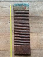 Antiek houten wasplank mangle hout oud brocante kip, Verzenden
