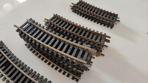 Lima (Fleishmann) rails H0 bochten, Hobby en Vrije tijd, Modeltreinen | Overige schalen, Gebruikt, Rails, Gelijkstroom, Fleischmann