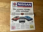 Nissan Dealer Journaal - 1973 Wildeboer Assen, Ophalen of Verzenden, Gelezen, Nissan