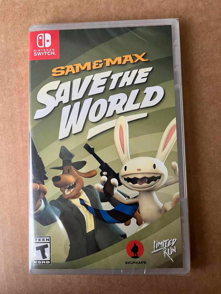 Sam & Max Save the World - Nintendo Switch, Spelcomputers en Games, Games | Nintendo Switch, Zo goed als nieuw, Avontuur en Actie