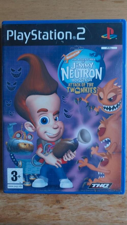Jimmy Neutron: Attack of the Twonkies - PS2, Spelcomputers en Games, Games | Sony PlayStation 2, Gebruikt, Avontuur en Actie, 1 speler