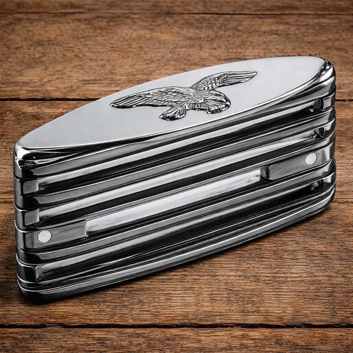 Verchroomde Achterlicht Cover met Adelaar - Yamaha Virago!, Motoren, Accessoires | Overige, Nieuw, Ophalen of Verzenden