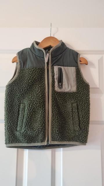 Name it Teddy Bodywarmer Maat 98 - Groen beschikbaar voor biedingen