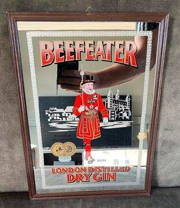 Beefeater Dry Gin Londen spiegel beschikbaar voor biedingen