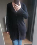 Vest lang zwart  M, Maat 38/40 (M), Verzenden, Zwart, Nieuw