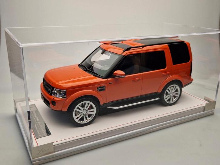 1:18 Schaal: Land Rover Discovery 4 - Oranje, Hobby en Vrije tijd, Modelauto's | 1:18, Nieuw, Overige merken, Ophalen of Verzenden