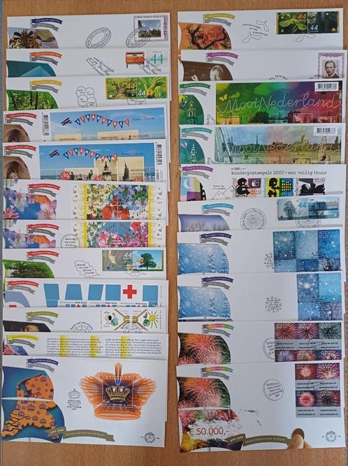 FDC Eerstedagenveloppen Jaargang 2007, E546 - E562 (22 env.), Postzegels en Munten, Postzegels | Eerstedagenveloppen, Onbeschreven