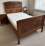 Bed twijfelaar, nachtkastje, kledingkast, stoelen Art Deco, Antiek en Kunst, Antiek | Meubels | Bedden, Ophalen
