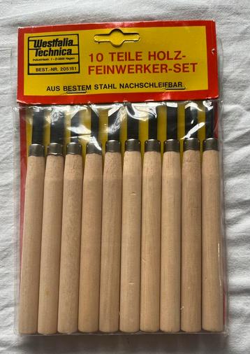 2 sets fijngereedschap voor houtbewerking; nieuw beschikbaar voor biedingen