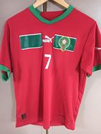 Marokko Voetbalshirt M, Kleding | Heren, Ophalen of Verzenden, Gedragen, Blauw, Voetbal