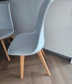 Set eetkamerstoelen slaapkamerstoelen, Ophalen, Gebruikt, Wit, Twee