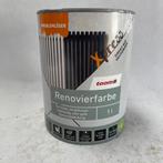 Toom Radiatorverf Metaalverf Hittebestendig Wit Verf 1L, Doe-het-zelf en Verbouw, Wit, Toom, Nieuw, Toom