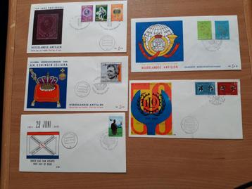 Fdc's Nederlandse Antillen beschikbaar voor biedingen