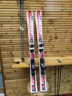 Atomic 123 fiberglass ski’s en Rosignol  l120 stokken, Ophalen, 100 tot 140 cm, Zo goed als nieuw, Atomic