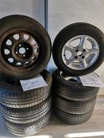4x100 stalen velgen + 4x100 lichtmetaal/alu velgen, Auto diversen, Wieldoppen, Ophalen, Gebruikt