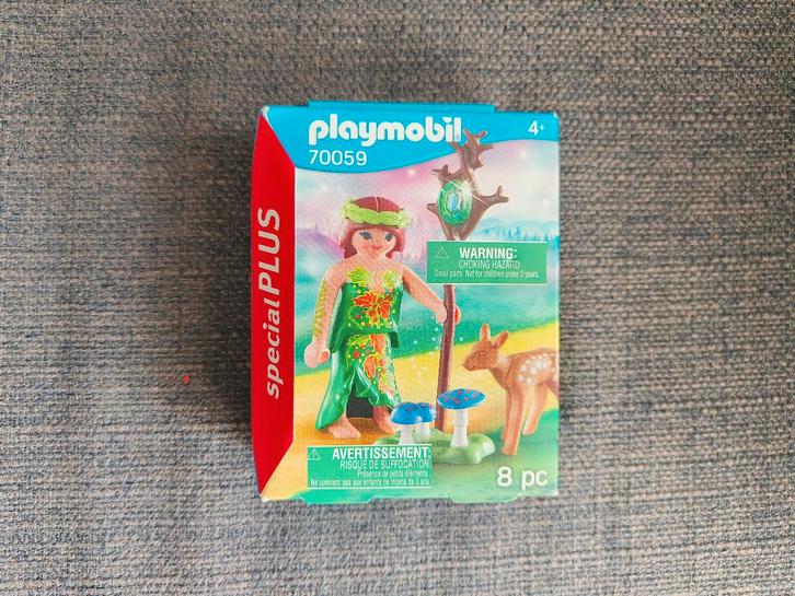 P866 – 70059 Special Plus Nimf en hertenkalf- nieuw, Kinderen en Baby's, Speelgoed | Playmobil, Nieuw, Complete set, Ophalen of Verzenden