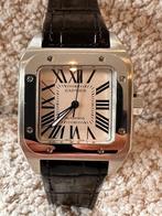 Cartier Santos, Overige merken, Leer, Staal, Polshorloge