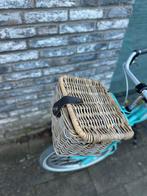 Klein Fietsmandje met een deksel voor Kinderfiets - Riet, Fietsen en Brommers, Fietsaccessoires | Fietsmanden, Ophalen of Verzenden