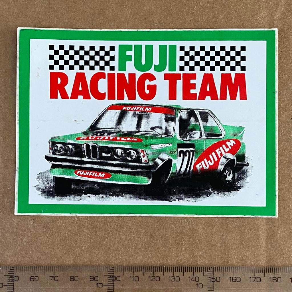 sticker fuji racing team, Verzenden, Zo goed als nieuw