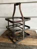 Flessenrek/oud flessenrek/ keuken/flessen/Brocante, Antiek en Kunst, Ophalen of Verzenden