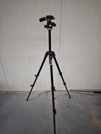 Manfrotto proffesioneel statief 144B/GB20 met 141RC kop, Ophalen, Gebruikt, Driepoot, 150 tot 175 cm