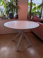 Ronde tafel wit Ikea Mariedamm, Huis en Inrichting, Ophalen, Gebruikt, Rond, Vier personen