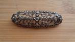 zilveren art deco broche met markasiet steentjes [359], Sieraden, Tassen en Uiterlijk, Antieke sieraden, Verzenden, Zilver, Broche