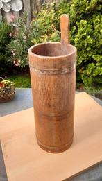 Houten paraplubak, Huis en Inrichting, Woonaccessoires | Paraplubakken, Ophalen, Gebruikt, Hout