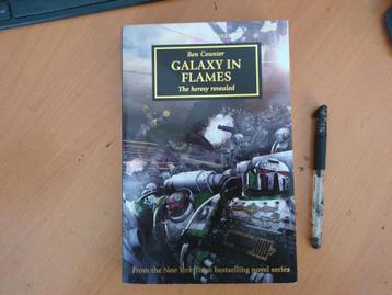 Galaxy in Flames Oversized Paperback Horus Heresy beschikbaar voor biedingen