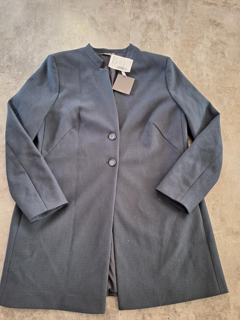 Nieuw! prachtig donkerblauw jasje B Three draagmt L:40/42!, Kleding | Dames, Jasjes, Kostuums en Pakken, Blauw, Maat 42/44 (L)
