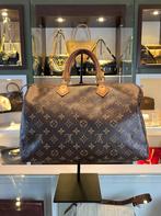 Louis Vuitton Speedy 35 Monogram jaartal 2015 bon/dustbag, Ophalen, Gebruikt, Bruin, Handtas