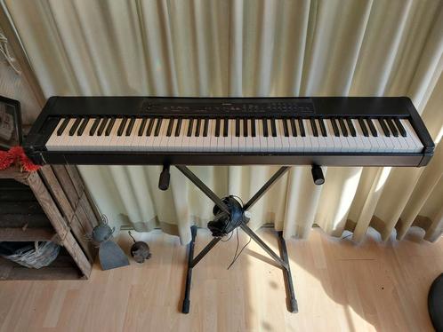 Yamaha P80 electronic piano met accessoires, Muziek en Instrumenten, Piano's, Gebruikt, Piano, Zwart, Digitaal, Ophalen