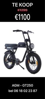 Nieuwe AGM GT250 Fatbike met aankoopbewijs, Overige merken, Nieuw, Ophalen of Verzenden, 59 cm of meer
