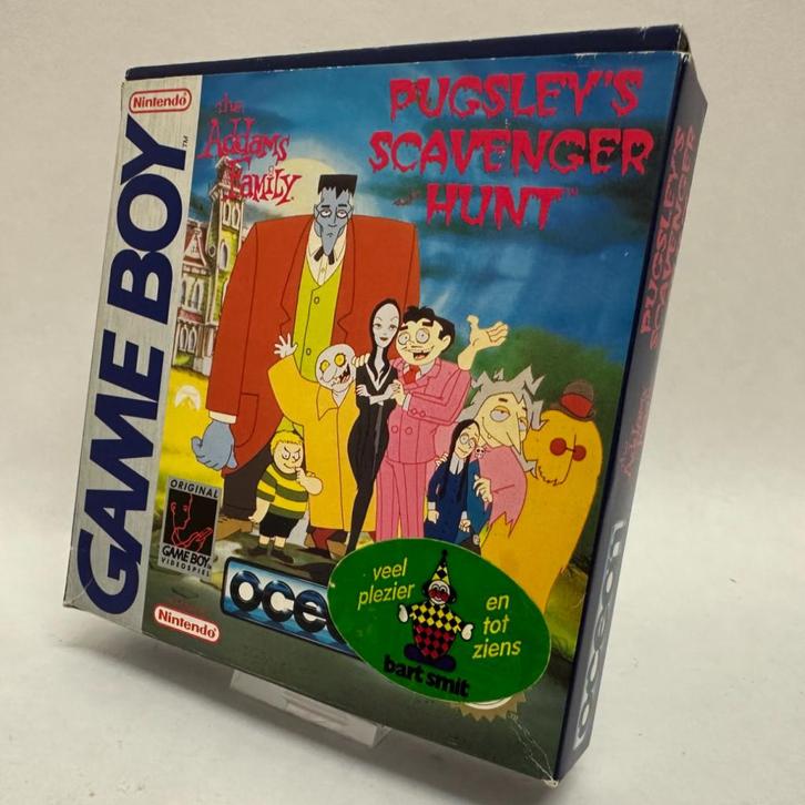 Nintendo GameBoy the Addams Family Pugsleys Scavenger Hunt, Spelcomputers en Games, Games | Nintendo Game Boy, Zo goed als nieuw