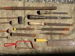 set/14 Handgereedschap voor hout bewerking, schilders etc, Ophalen of Verzenden, Gebruikt
