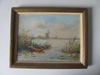 Olieverfschilderij op paneel - gesigneerd Smit, Ophalen of Verzenden