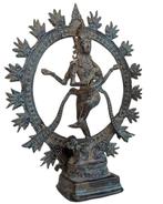 Bronzen Shiva Nataraja beeld, Ophalen of Verzenden, Gebruikt