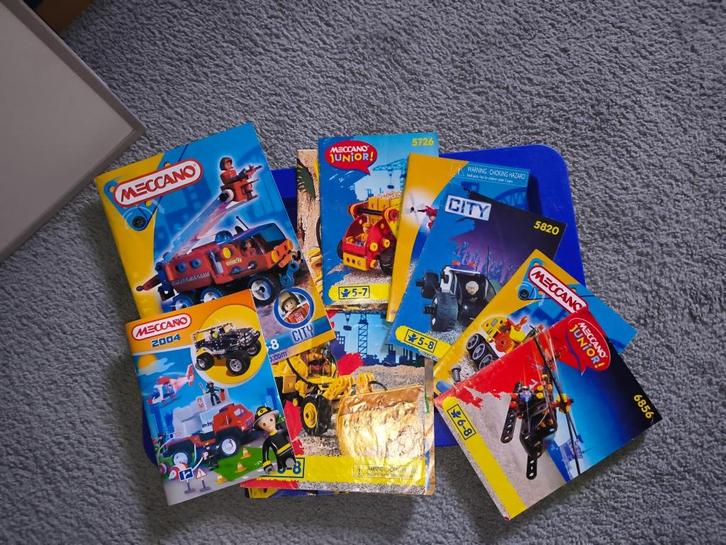 Meccano Junior, diverse modellen, Verzamelen, Speelgoed, Zo goed als nieuw, Ophalen