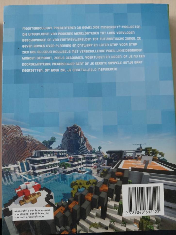 Minecraft Boeken: Redstone & Steden - Zo Goed Als Nieuw!, Boeken, Hobby en Vrije tijd, Zo goed als nieuw, Overige onderwerpen