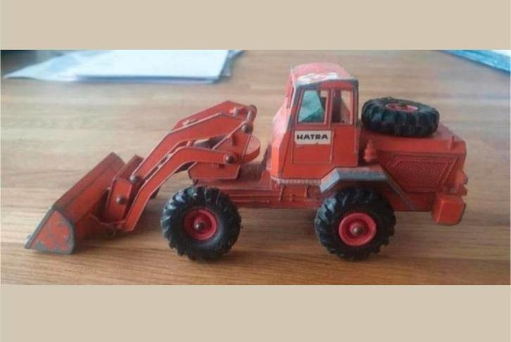 Hatra Tractor Shovel K-3 van Lesney Matchbox King Size, Hobby en Vrije tijd, Modelauto's | 1:50, Gebruikt, Overige typen, Matchbox