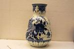 Royal Blue Delft porseleinen vaas 39708, Gebruikt, Blauw, Aardewerk of Porselein, Ophalen of Verzenden
