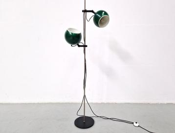 Groene bollen vloerlamp space age, 1970s