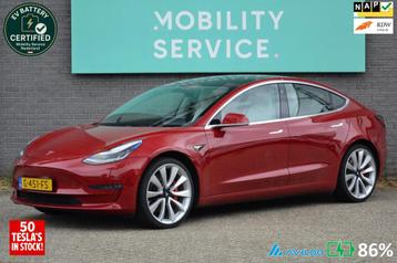 Tesla Model 3 Performance AWD 75 kWh SOH86% Pano AutoPilot L beschikbaar voor biedingen