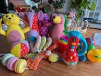 Speelgoed pakket - Knuffels, rammelaars, microfoon, Kinderen en Baby's, Speelgoed | Overig, Ophalen of Verzenden, Gebruikt, Jongen of Meisje