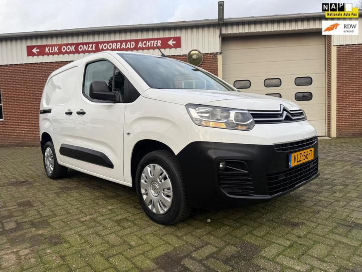 Citroen Berlingo 1.5 BlueHDI Club navi cruise airco, Auto's, Bestelauto's, Bedrijf, Te koop, ABS, Airconditioning, Bluetooth, Boordcomputer