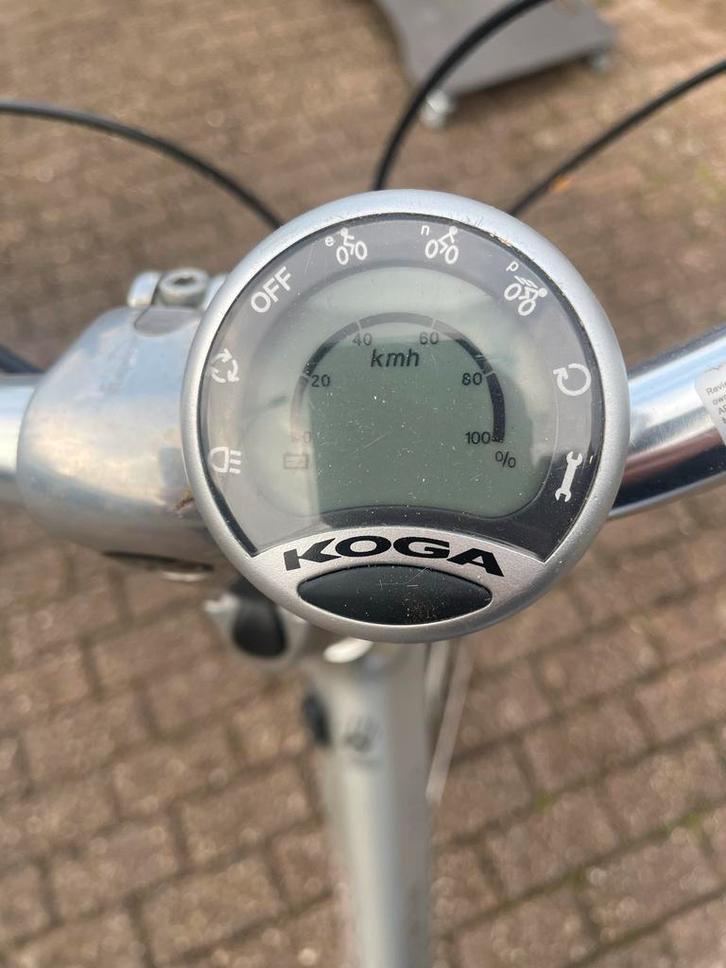 Koga Miyata Elektrische dames fiets, Fietsen en Brommers, Elektrische fietsen, Gebruikt, Overige merken, 55 tot 59 cm, 30 tot 50 km per accu