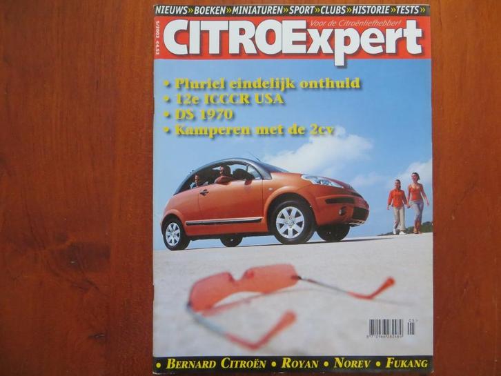 CitroExpert 5 2002 Citroën C3 Pluriel, ICCCR USA, DS 1970, Boeken, Auto's | Folders en Tijdschriften, Nieuw, Citroën, Ophalen of Verzenden