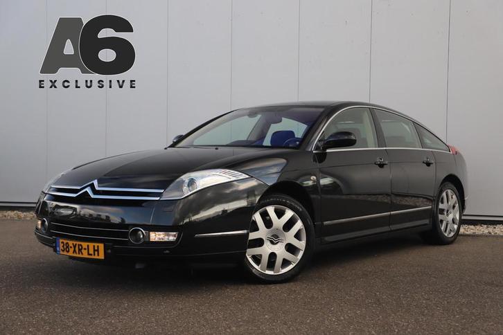 Citroen C6 2.7 HdiF V6 Automaat Origineel NL NAP! Navigatie, Auto's, Citroën, Bedrijf, Te koop, C6, ABS, Airbags, Airconditioning